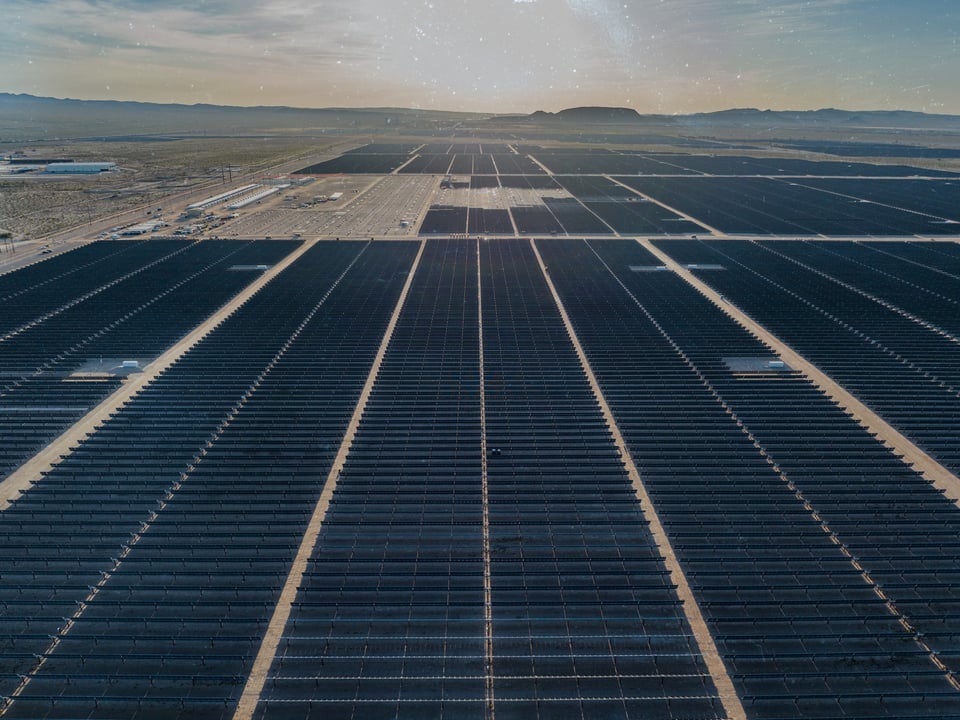 Header - 2048x1536_A high altitude overhead view of a solar farm